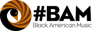 #BAM BLACK AMERICAN MUSIC logo