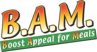 B.A.M. BOOST APPEAL FOR MEALS logo