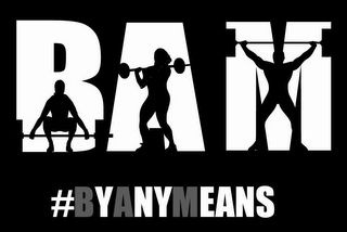 BAM #BYANYMEANS logo