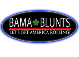 BAMA BLUNTS LET'S GET AMERICA ROLLING logo