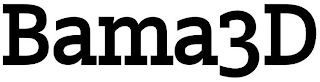 BAMA3D logo