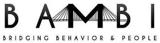 BAMBI BRIDGING BEHAVIOR & PEOPLE logo