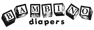 BAMBINO DIAPERS logo