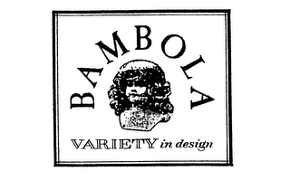 BAMBOLA VARIETY IN DESIGN logo