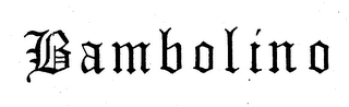 BAMBOLINO logo