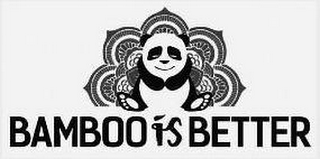 BAMBOO IS BETTER. logo