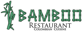 BAMBOO RESTAURANT COLOMBIAN CUISINE logo