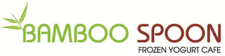 BAMBOO SPOON FROZEN YOGURT CAFE logo