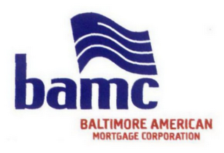 BAMC BALTIMORE AMERICAN MORTGAGE CORPORATION logo