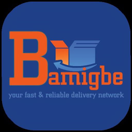 BAMIGBE YOUR FAST & RELIABLE DELIVERY NETWORK logo