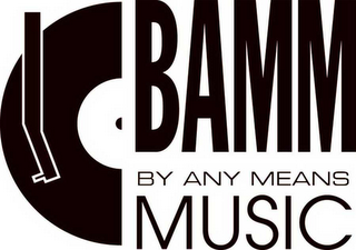 BAMM BY ANY MEANS MUSIC logo