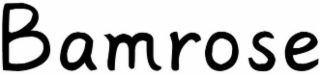 BAMROSE logo