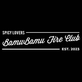 BAMUBAMU FIRE CLUB SPICY LOVERS EST. 2023 logo