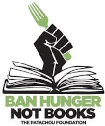 BAN HUNGER NOT BOOKS THE PATACHOU FOUNDATION logo