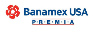 BANAMEX USA P·R·E·M·I·A logo