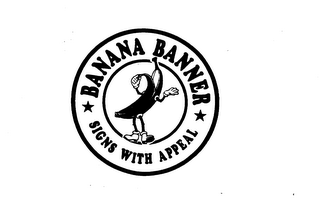 BANANA BANNER SIGNS WITH APPEAL logo