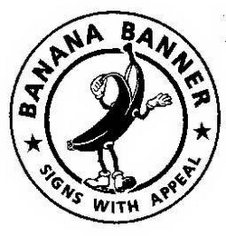 BANANA BANNER SIGNS WITH APPEAL logo