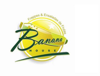 BANANA HOUSE FRAPPES & ENSALADAS DE FRUTAS logo