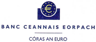 € BANC CEANNAIS EORPACH CÓRAS AN EURO logo
