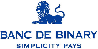 BANC DE BINARY SIMPLICITY PAYS logo