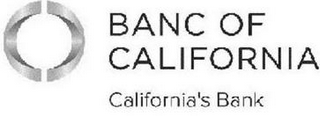 BANC OF CALIFORNIA CALIFORNIA'S BANK logo
