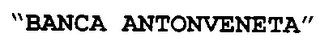 "BANCA ANTONVENETA" logo