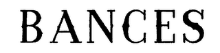 BANCES logo