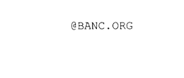 @BANC.ORG logo