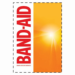 BAND-AID BRAND ADHESIVE BANDAGES logo