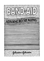 BAND-AID BRAND ADHESIVE BANDAGES ADVANCED HEALING JOHNSON & JOHNSON logo
