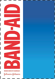 BAND-AID BRAND ADHESIVE BANDAGES JOHNSON & JOHNSON logo