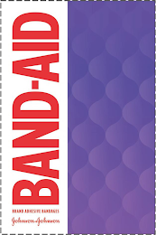 BAND-AID BRAND ADHESIVE BANDAGES JOHNSON & JOHNSON logo