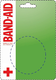BAND-AID BRAND OF FIRST AID PRODUCTS + logo