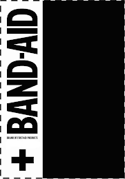 BAND-AID BRAND OF FIRST AID PRODUCTS + logo