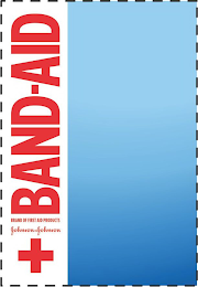 BAND-AID BRAND OF FIRST AID PRODUCTS JOHNSON & JOHNSON + logo