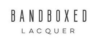 BANDBOXED LACQUER logo