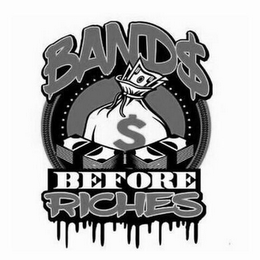 BANDS BEFORE RICHES $ logo