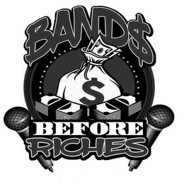 BANDS BEFORE RICHES $ logo