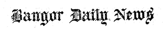 BANGOR DAILY NEWS logo