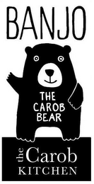 BANJO THE CAROB BEAR THE CAROB KITCHEN logo