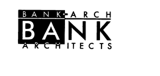 BANK-ARCH BANK ARCHITECTS logo