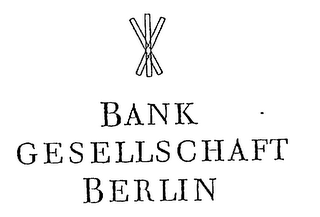 BANK GESELLSCHAFT BERLIN logo