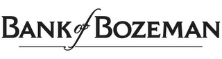 BANK OF BOZEMAN logo