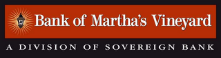 BANK OF MARTHA'S VINEYARD A DIVISION OF SOVEREIGN BANK logo