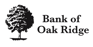 BANK OF OAK RIDGE logo