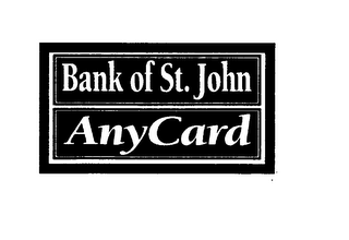 BANK OF ST. JOHN ANYCARD logo