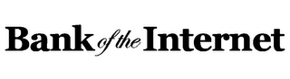 BANK OF THE INTERNET logo