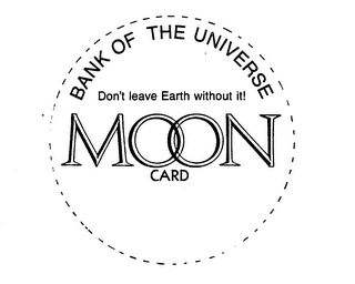BANK OF THE UNIVERSE MOON CARD logo
