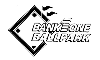 BANK ONE BALLPARK logo