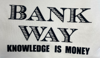 BANK WAY KNOWLEDGE IS MONEY logo